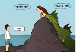 front-end vs back-end