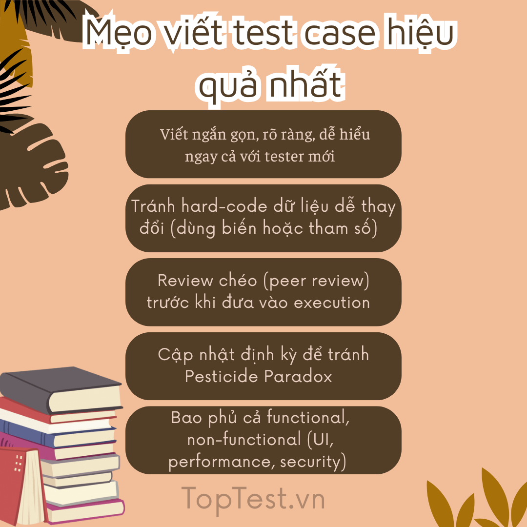 mẹo thực chiến cách viết test case