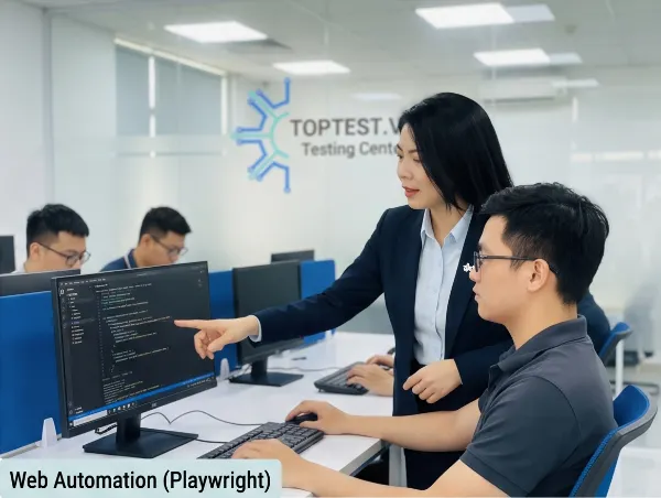 Các khóa học Tester tại Toptest