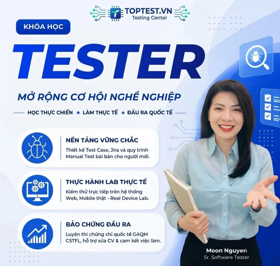Đội ngũ chuyên gia của TOPTEST
